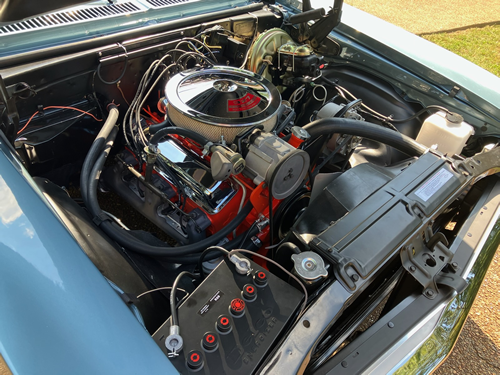Classic Car Engine View